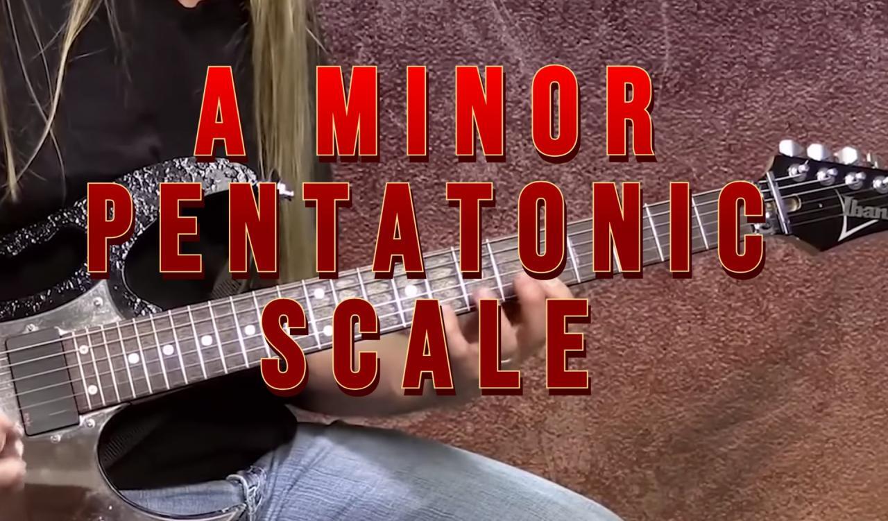Guide on How to Play the A Minor Pentatonic Scale on Guitar