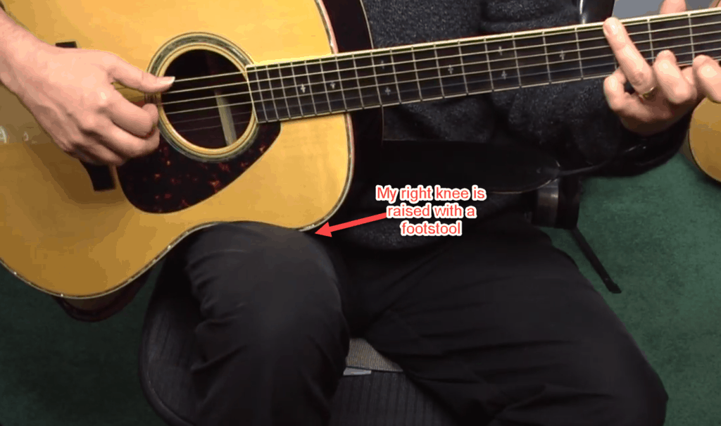 How to Hold A Guitar – Lesson #4 - Real Guitar Lessons by Tomas Michaud