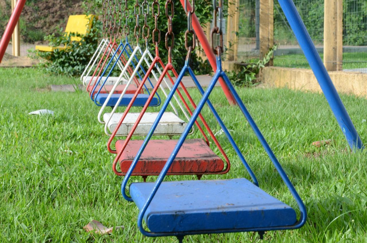 Free Images : lawn, city, backyard, child, swing, public space, outdoor ...