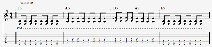5 Palm Muting Exercises To Help You Improve – Midlife Guitar 5 Palm Muting Exercises To Help You Improve – Midlife Guitar