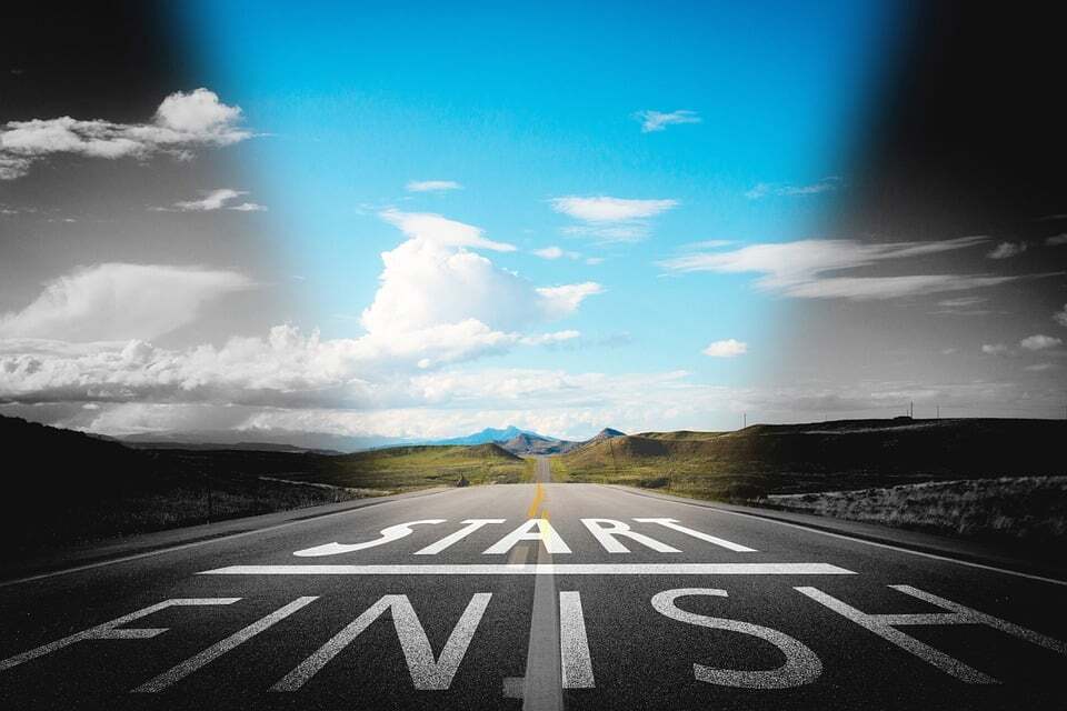 Free illustration: Road, Sky, Mountains, Clouds, Black - Free Image on ...