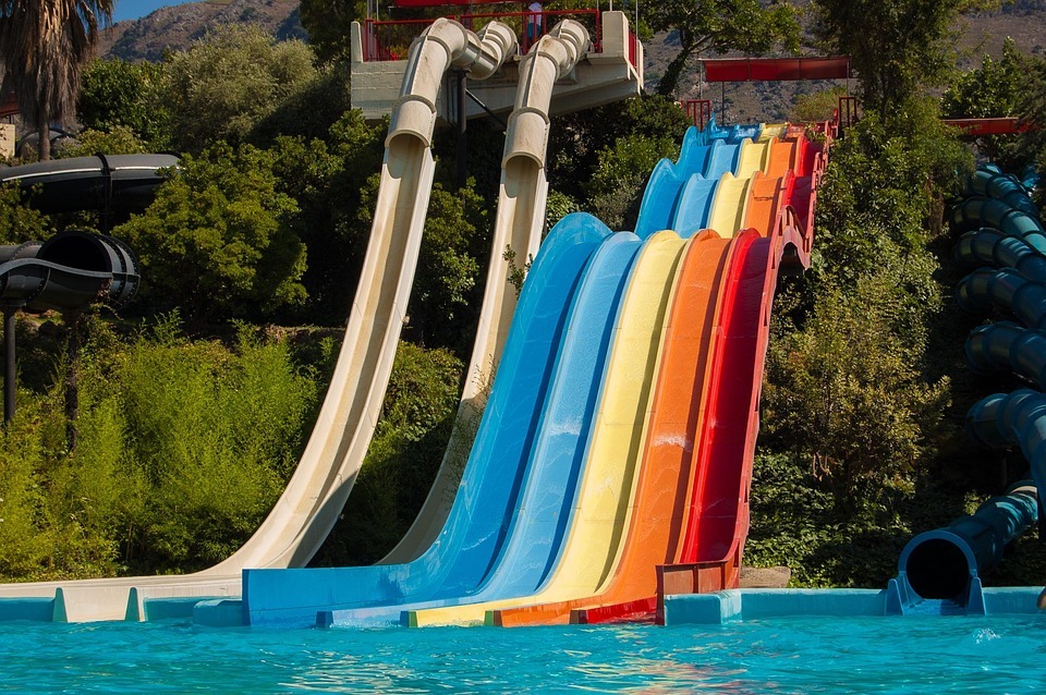 Free photo: Water Park, Slide, The Sun, Weather - Free Image on Pixabay ...